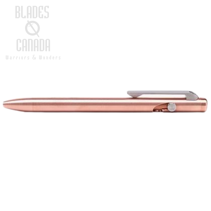 Tactile Turn Slim Bolt Action Pen Short - Copper (image for) Tactile Turn Slim Bolt Action Pen Short - Copper